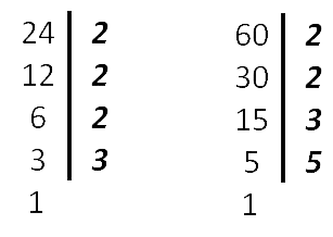 разложение чисел на простые множители