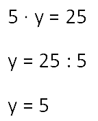 решение простого уравнения для 5 класса